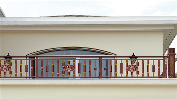 彩色陽臺不銹鋼護(hù)欄圍欄