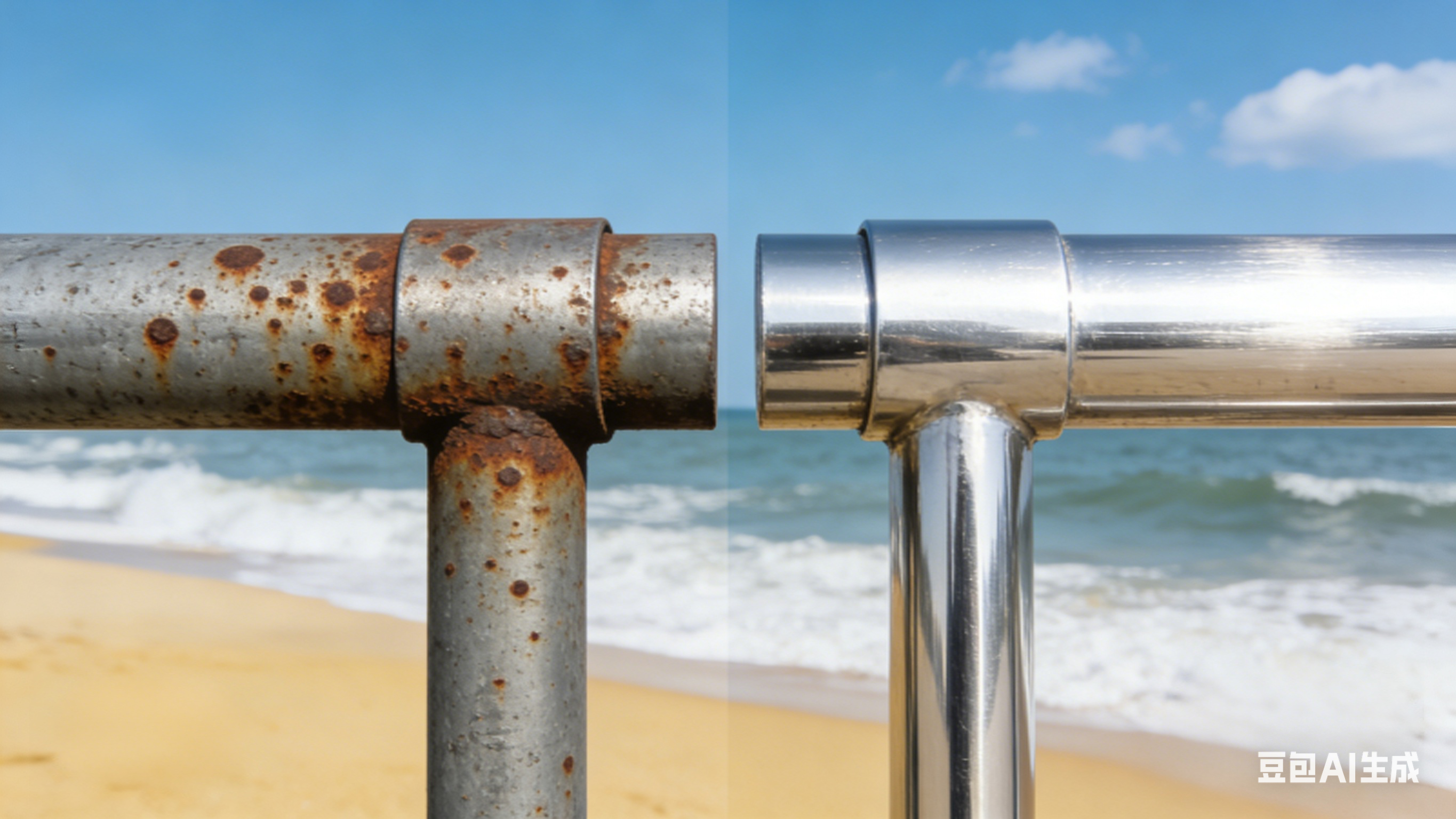 海邊護(hù)欄用什么不銹鋼管？316L vs 304 實(shí)際應(yīng)用對(duì)比