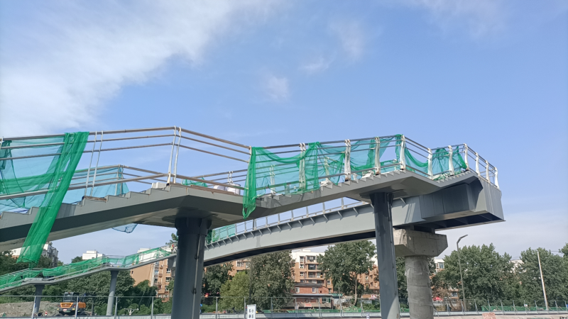 自貢不銹鋼天橋護欄