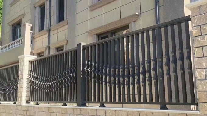 別墅彩色不銹鋼圍欄